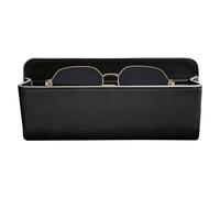 Car Organizer Bag, Leather Seat Holder, Space Saving Storage, Phone Console Pocket, Vehicle Interior Accessory for Suv Truck Rv Sedan Glove Box Backseat Center Console Automotive Use Travel 18x9x3.5cm
