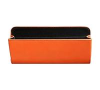 Car Organizer Bag, Leather Seat Holder, Space Saving Storage, Phone Console Pocket, Vehicle Interior Accessory for Suv Truck Rv Sedan Glove Box Backseat Center Console Automotive Use Travel 18x9x3.5cm