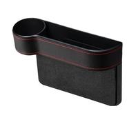 Car Organizer Front, Crevice Seat Storage, 7.99in Vehicle Cup Holder, Multifunctional Organizer Tray, Authentic Compact Design for Phone Wallet Keys, Cards, Drink Bottle, Sunglasses, Truck Suv