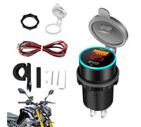 Car Outlet Charger, Fast USB Phone Charger For Motorcycle And Car, Adapter With Protection Functions, Cell Phones, Laptops, Steam Deck And Multiple Devices