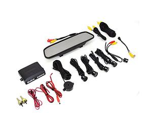 Car Parking Reverse System con LCD Specchietto Retrovisore PNI Escort P05 a con 4 Sensori, telecamera per la retromarcia