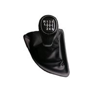 Car Passion Cuffia Leva Cambio Manuale + Pomello Compatibile con BMW Serie 1 2004-2013 E87 E82 E81 E88 6 Marce Cambio Manuale Set Completo Ricambio Aut-o