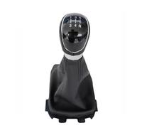 Car Passion Cuffia Leva Cambio Manuale + Pomello Compatibile con Ford Ecosport 2013-2018 5 Marce Cambio Manuale Set Completo Ricambio Auto