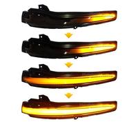 Car Passion Indicatore di direzione Freccia Specchietto laterale LED Compatibile con Luce Dinamico Progressivo Fumè Nero Side Marker Dynamic (Per Mercedes Classe E C)