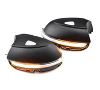 Car Passion Indicatore di direzione Freccia Specchietto laterale LED Compatibile con VW Passat B7 Luce Dinamico Progressivo Fumè Nero Side Marker Dynamic (Per Passat B7 2010-2014)