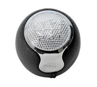 Car Passion Pomello Cambio Compatibile con Alfa Romeo Impugnatura 6 Marce | Impugnatura Completa della Leva con Lente - Compatibile con Alfa Romeo Mito a Cambio Manuale a 6 Marce - Ricambio Auto