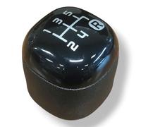 Car Passion Pomello Cambio Completo Compatibile con Fiat Panda (312) III serie dal 2012 in poi 5 Marce Ricambio Impugnatura Asta del cambio Lente