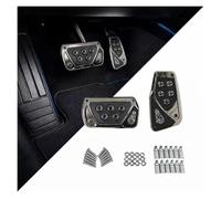 Car Pedal Covers Plastic 2 Pcs Set