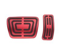 Car Pedal Set Copripedali Per A1 A4 B8 B9 S4 Per RS4 A5 S5 Pedali Copri Pedale Freno Pedali Auto(Red)