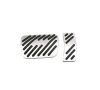 Car Pedal Set Copripedali Per A4 A5 A6 A7 A8 Q5 Q7 Pedale Acceleratore Freno Gas Poggiapiedi Copertura Pedale Adesivo Pedali Auto In Acciaio Inox(2 pieces)