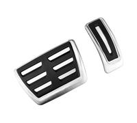 Car Pedal Set Copripedali Per A8 D5 2018 2019 2020 2021 2022 LHD Acceleratore Gas Freno Poggiapiedi Pedale Copertura Pad Accessori Interni(2Pcs AT)