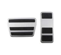 Car Pedal Set Copripedali Per Fiesta Per MK8 2013-2023 Per Ecosport 2012-2023 Per Puma Copri Pedale Freno A Gas In Acciaio Inossidabile Accessori(2Pcs AT)