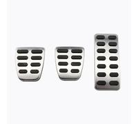 Car Pedal Set Copripedali Per Hyundai Per Ix25 Per Creta Per Accent Per Verna Carburante Freno Poggiapiedi Pedali Copripedale Auto(MT without Rest)