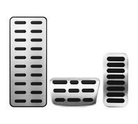Car Pedal Set Copripedali Per Kia Per Forte 2018-2021 Per Ceed Pedali Per Auto Pedale Del Freno Dell'acceleratore Poggiapiedi Copripedale(AT with rest)