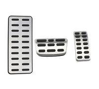 Car Pedal Set Copripedali Per Kia Per K2 Per Rio Per Soul Per KX3 Carburante Freno Poggiapiedi Pedali Copripedale Auto(AT with Rest)