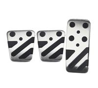 Car Pedal Set Copripedali Per PAJERO Per Eclipse Per RVR Per Cross Car Frizione Freno Acceleratore Pedale Poggiapiedi Copri Pedali(Black)