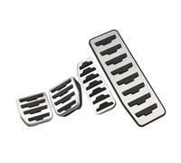Car Pedal Set Copripedali Per Range Per Rover Per Evoque Per Land Per Discovery Per Sport Copripedali Freno E Poggiapiedi In Acciaio(MT WITH REST)