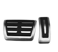 Car Pedal Set Copripedali Per TOUAREG 2019 2020 LHD Pedale Per Auto Carburante Acceleratore Freno Poggiapiedi Piastra Pedali(AT 2 pcs)