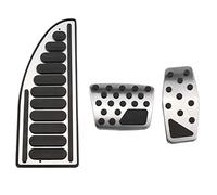 Car Pedals per Fiat 500 X 500X 2015-2020 Pedale Freno Carburante in Acciaio Inox per Auto Poggiapiedi Copripedali