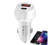 Car Phone Charger - 60W 2 Port Automobile Charger Adapter, PD Fast Charging USB Çharger | Type C USB Car Charging System, High Power Çar Ćharger Solution for Game Console Phone Tablet