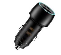 Car Phone Charger Adapter - 48W Fast USB, Metal Socket | doel Port Electronic Charging Device, Power Adapter for Cars Trucks RVs, Quick Charge Equipment for Mobile Phones Tablets, Compact Durble