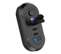 Car Phone Charger - Fast Charging Inverter With Locator Light | Multi-Function Car Charger With 18W+36W+18W Output, 3100mA Current For Truck Boat RV Motorcycle Home Wall Outlet Phone