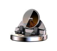 Car Phone Holder - 3.46 inch Smart Sensor Mount | Alloy Wireless Charging Cradle - Stable 360° Rotating Stand for Cars and Trucks, ideal for Hands-Free Navigation While Driving