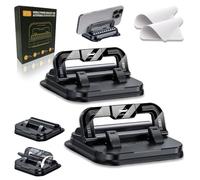 Car Phone Holder 360 Degree Rotation,Suitable for Car Navigation in-car Dashboard,2026New 360° Dashboard Cars Phone Holder with Strong Suction Cup,Horizontal and Vertical Screen Adjustment Angle (B*2)