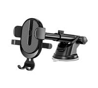 Car Phone Holder - Car Phone Mount - SmartPhone Holder Mount With 360° Rotazione - universall Smartphone Dashboard and Windshield Stand - Secure and Adjustable Cradle For Hands-frree Driving