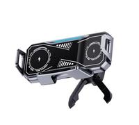 Car Phone Holder Charger, Retractable Wireless Charging Mount, Ideal Automobile Accessory for Travel, Adventure, Camping RV, Barca, Airplane, Road Trips, Daily Commute Use