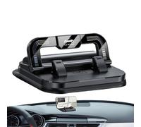 Car Phone Mount - Adjustable Suction Base Rack, 360° Rotation, Dashboard Windshield Holder, Secure Cradle | Easy Installation Accessory For Travel, Driving, Automotive Vehicle, And GPS Navigation