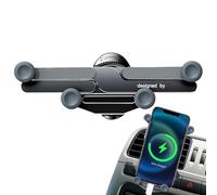 Car Phone Mount, Adjustable Vent Holder, Dashboard Mobile Stand, Hands
