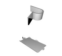 Car Phone Mount Compatible with Universal Phones Magnetic Charging Cable Holder