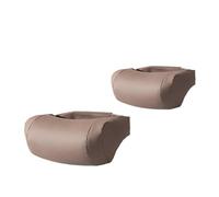 Car Pillow Cuscino di supporto per il collo dell'auto in pelle, in cotone PP, per poggiatesta del sedile dell'auto, universale, per interni(A1)