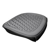 Car Pillow Cuscino per sedile auto sospeso 3D, modello quattro stagioni, adatto per la maggior parte delle auto(Gray square pad)