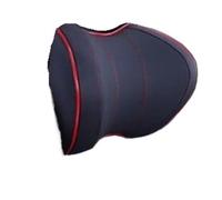 Car Pillow Sedili auto Poggiatesta per collo e testa Cuscini per auto con massaggio Memory Foam Poggiatesta per auto Cuscini per veicoli(Black red)
