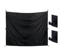 Car Privacy Drapes, Black Reusable 7.5x6 Ft Window Cover Screen, Lightweight Divider for Family Outings, Commuting, Road Trip, Travel, Camping, Backseat Changing, Nursing, Napping