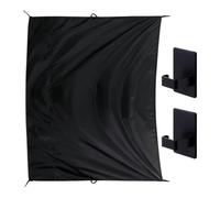 Car Privacy Drapes, Large Black 7.5X6 Ft Passenger Privacy Screen, Reusable Changing Curtain, Family Outings Commuting And Road Trip Travel, Reusable & Washable Fabric
