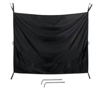 Car Privacy Drapes, Sun Protection Side Window Cover, Reusable Rear Seat Divider, 90.55x70.87 Inches Heat Insulation Protector for Passengers, Ideal Hot Weather, Caravan, Minivan