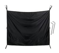 Car Privacy Drapes, Sun Protection Side Window Drape, 90.55x70.87 inches Rear Seat Divider, Heat Insulation Passenger Protector for Hot Weather, Fits Caravan and Family Vehicles