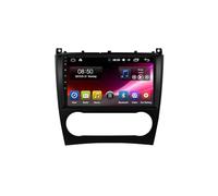 Car Radio Autoradio per Benz CLC W203 2004-2010 Schermo Touch Portatile Wireless di Backup con Bluetooth Wifi, Controllo Vocale, Aux, Mirror Link, Comandi, 8 Nucleo 6G+128G