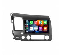 Car Radio Autoradio per Honda Civic 8th 8gen 2005-2011 Autoradio Portatile Touchscreen con Navigazione Ota, Gps, Mirror Link, Controllo Vocale, Bluetooth, Aux, Wifi, Fm, 4 Nucleo 1G+32G