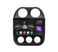Car Radio Autoradio per Jeep Compass 1 2009-2015 Car Radio Bluetooth/Wifi Stereo, Controllo Del Volante, Fm Controller Volante Bluetooth, 8 Nucleo 4G+64G