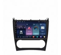 Car Radio Autoradio per Mercedes Benz C-Class W203 2005-2009 Autoradio Portatile Touchscreen con Navigazione Ota, Gps, Mirror Link, Controllo Vocale, Bluetooth, 4 Nucleo 4G+64G