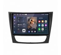 Car Radio Autoradio per Mercedes Benz E-class W211 2002-2010 Autoradio Portatile Touchscreen con Navigazione Ota, Gps, Mirror Link, Controllo Vocale, Bluetooth, 8 Nucleo 8G+256G