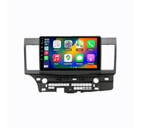 Car Radio Autoradio per Mitsubishi Lancer 10 2007-2013 Schermo Touch Portatile Wireless di Backup con Bluetooth Wifi, Controllo Vocale, Aux, Mirror Link, Comandi, 4 Nucleo 1G+32G