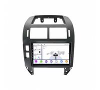 Car Radio Autoradio per Volkswagen Polo Mk4 2004-2009 Ips Touchscreen, Auto Stereo Radio con Bluetooth/Gps/Controllo Vocale/Mirror Link/Aux, Navigazione, 8 Nucleo 6G+128G
