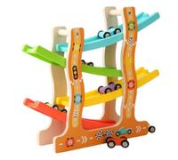 Car Ramp Vehicles, Gliding Race Track Toy, Multilevel Sliding Car Plaything, Educational Racing Toys for Childrens to Enhance Coordination, Cognitive Skills, 11.81x10.24x2.76inch