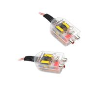 Car RCA Audio Converter, Subwoofer Amplifier Audio Converter, K-28 High Frequency to Low Frequency Output Adapter