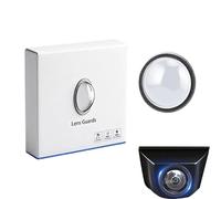 Car Rear Camera - Rain Cover Waterproof Backup Camera Shield | Anti Scratch Lens Protector Guard Clear Visibility Protective Hood for SUV, Truck Outdoor Use, ABS Black Compact